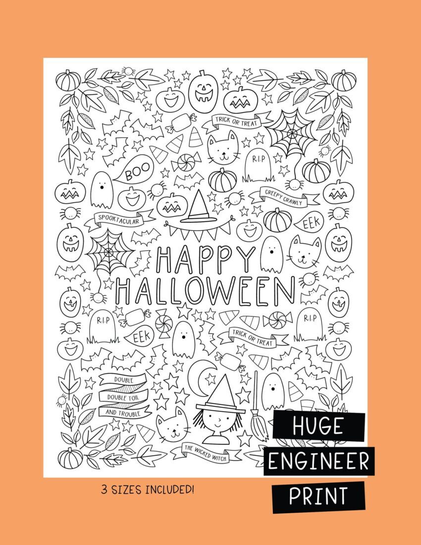 pumpkin coloring pages fall halloween thanksgiving etsy downloadable printable