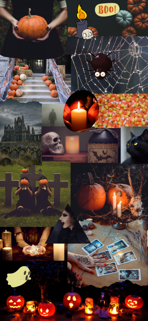 halloween aesthetic background
