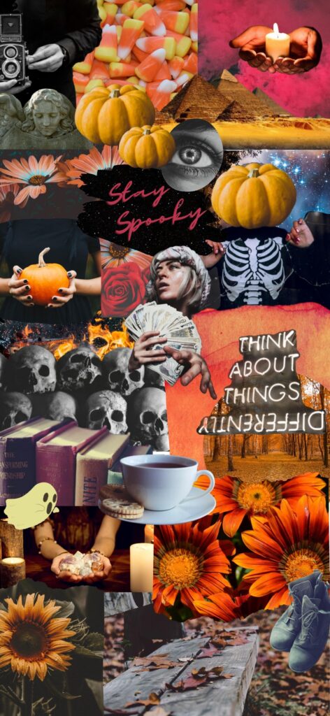 Halloween Aesthetic iPhone Backgrounds vsco cute and spooky wallpaper
