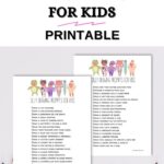 silly drawing prompts for kids printable