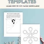 Free Snowflake Templates straightforward, fast and cute FREE PDF