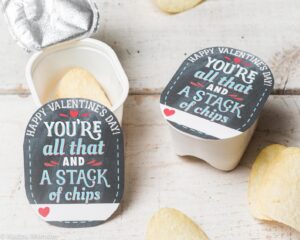 Chips Day Valentine's Day Printables Etsy Last Minute Gift Ideas
