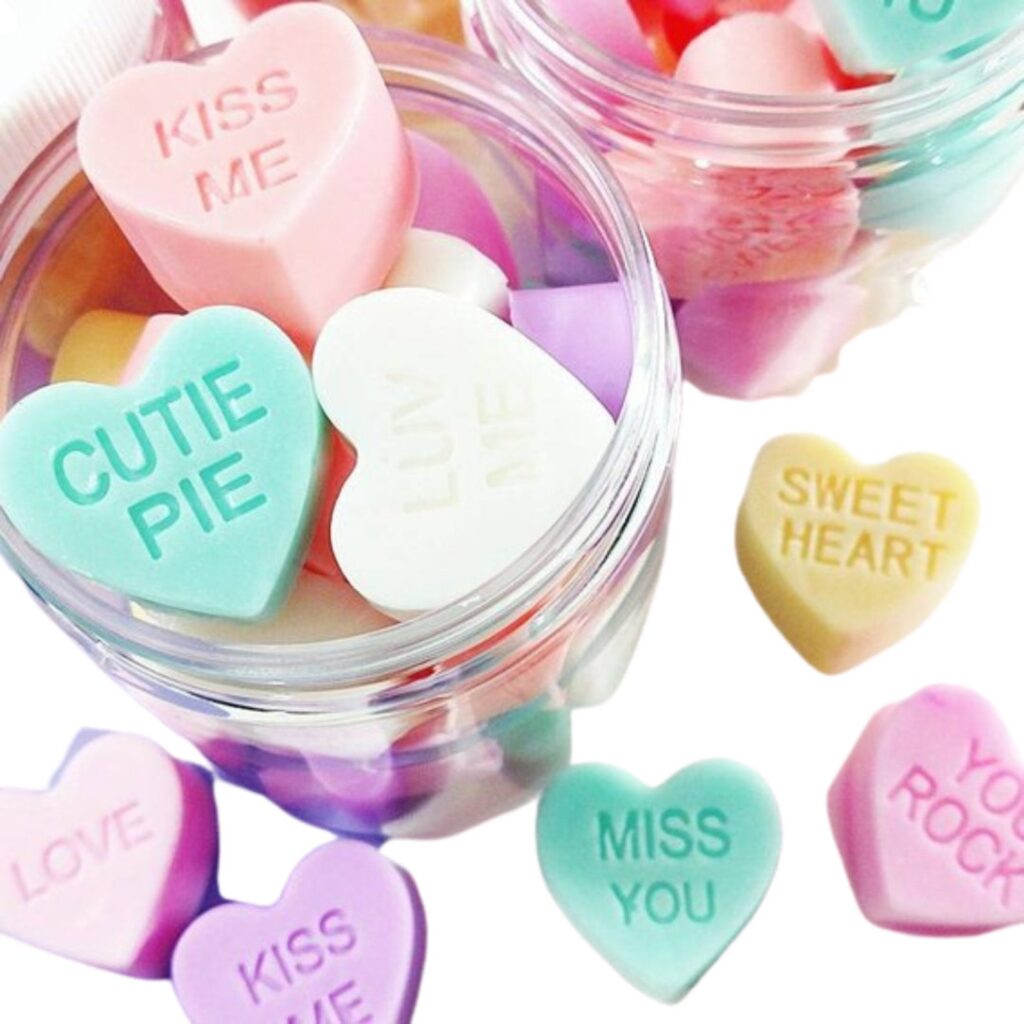 Conversation Hearts Valentine's Day Gift Kids Etsy Soap